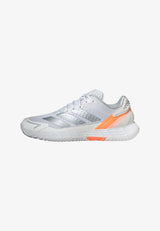 CHAUSSURES ADIDAS FEMMES DEFIANT SPEED 2 W FTWR WHITE/HALO BLUE/BEAM ORANGE 1