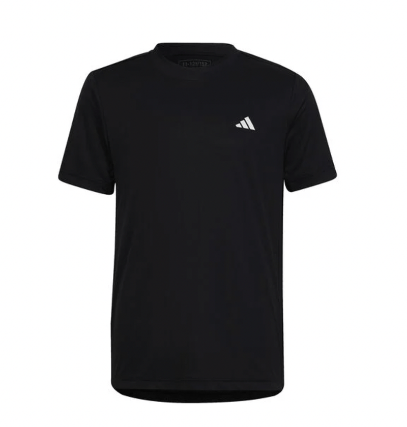 T-SHIRT ADIDAS CLUB TENNIS JUNIOR NOIR