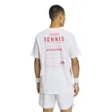 T-SHIRT POUR HOMME ADIDAS TENNIS CATEGORY GRAPHIC White/Pure Ruby 5
