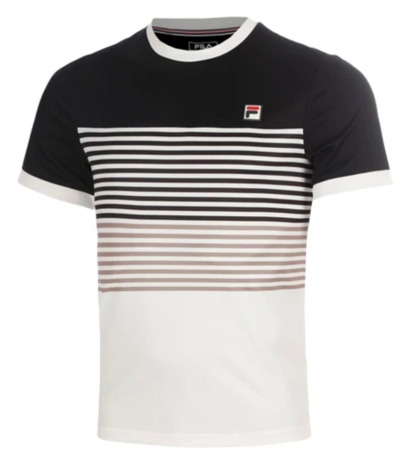T-SHIRT FILA BB 1983 BLANC CASSÉ, NOIR