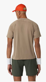 T-SHIRT ASICS GAME SS TOP MARRON 2