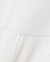 ROBE LACOSTE ULTRA DRY STRECH AVEC SHORTY (BLANC) 5