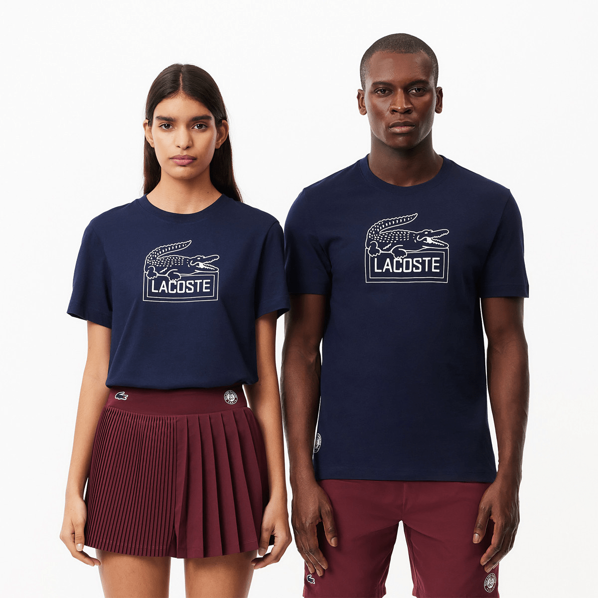 Lacoste T-SHIRT LACOSTE ROLAND-GARROS ULTRA DRY - MARINE blue / S