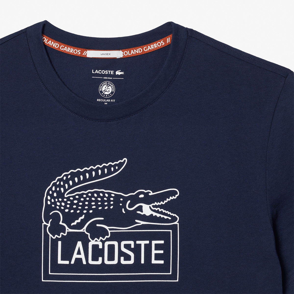 Lacoste T-SHIRT LACOSTE ROLAND-GARROS ULTRA DRY - MARINE blue / S
