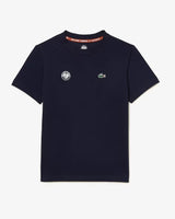 T-SHIRT DE TENNIS LACOSTE ROLAND GARROS ULTRA DRY JUNIOR 4
