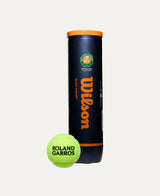 TUBE DE BALLES WILSON ROLAND GARROS CLAY COURT (x4) 1