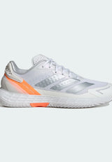 CHAUSSURES ADIDAS FEMMES DEFIANT SPEED 2 W FTWR WHITE/HALO BLUE/BEAM ORANGE 1