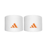 SERRE POIGNET ADIDAS UNISEX BLANC, ORANGE 2