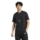 T-SHIRT ADIDAS HOMMES GRAPHIC TENNIS 3 RACKETS NOIR 4