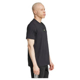 T-SHIRT ADIDAS HOMMES TENNIS JEU GRAPHIC NOIR 3