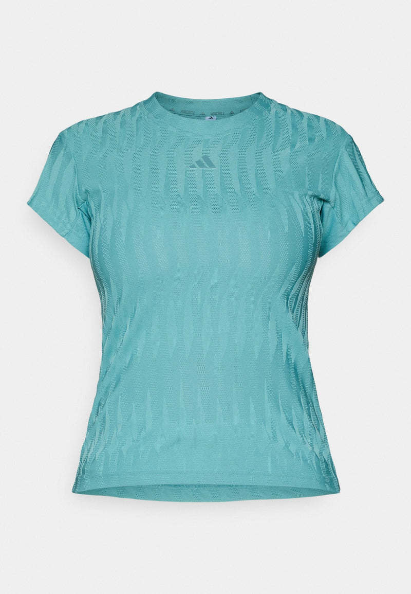 T-SHIRT ADIDAS PERFORMANCE FREELIFT POWDER TEAL FEMMES