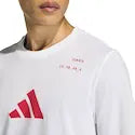 T-SHIRT POUR HOMME ADIDAS TENNIS CATEGORY GRAPHIC  White/Pure Ruby 4
