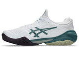 ASICS COURT FF CHAUSSURES TERRE BATTUE HOMMES BLANC/SAUGE 5