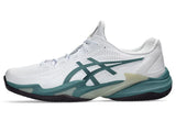 ASICS COURT FF CHAUSSURES TERRE BATTUE HOMMES BLANC/SAUGE 2