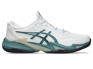 ASICS COURT FF CHAUSSURES TERRE BATTUE HOMMES BLANC/SAUGE