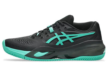CHAUSSURES ASICS GEL-RESOLUTION X CLAY BLACK/AURORA GREEN