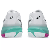 CHAUSSURES ASICS GEL RESOLUTION X WHITE /AURORA GREEN TOUTE SURFACE 5