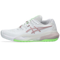 Asics CHAUSSURES ASICS FEMME GEL RESOLUTION X TOUTES SURFACES - WHITE/MORGANITE
