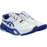 CHAUSSURES ASICS GEL RESOLUTION X BLUE/WHITE TERRE BATTUE 3