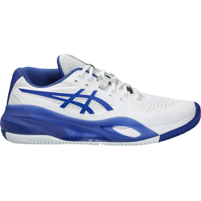 Asics CHAUSSURES ASICS GEL RESOLUTION X BLUE/WHITE TERRE BATTUE
