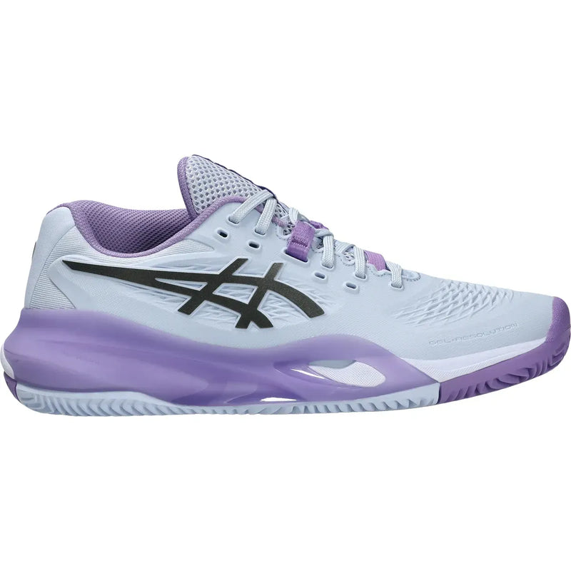 CHAUSSURES ASICS GEL RESOLUTION X NIGHT ENERGY TERRE BATTUE FEMME