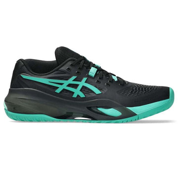 CHAUSSURES ASICS GEL RESOLUTION X TOUTES SURFACES NOIR / VERT HOMMES