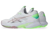CHAUSSURES ASICS SOLUTION SPEED FF 4-WHITE/MORGANITE TOUTES SURFACES 4
