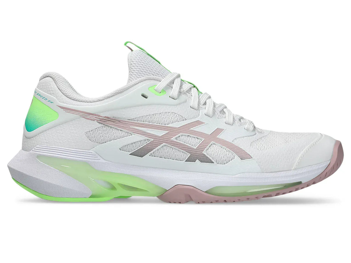 Asics CHAUSSURES ASICS SOLUTION SPEED FF 4-WHITE/MORGANITE TOUTES SURFACES