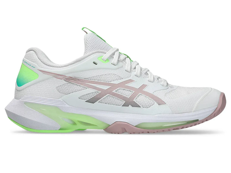 CHAUSSURES ASICS SOLUTION SPEED FF 4-WHITE/MORGANITE TOUTES SURFACES