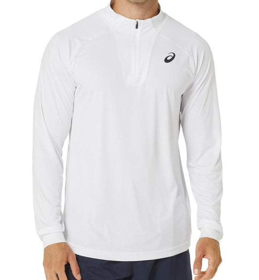 Asics T-SHIRT ASICS 1/2 ZIP MANCHES LONGUES