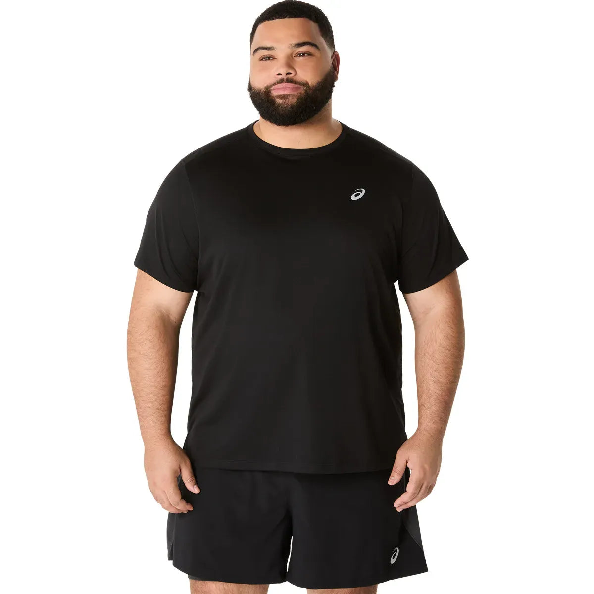 Asics T- SHIRT ASICS GAME SS TOP NOIR