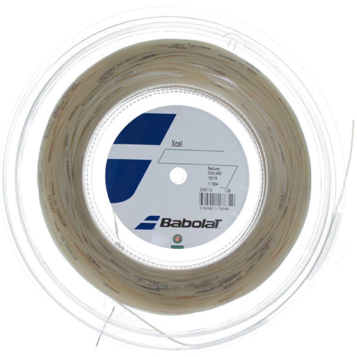 Babolat BOBINE BABOLAT XCEL (200m) 1.30 / white / Multifilament