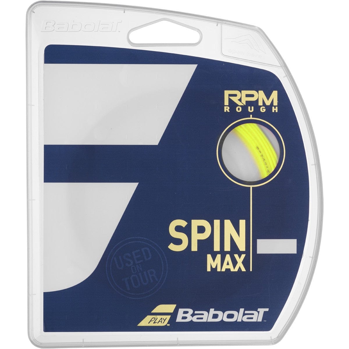 Babolat Cordage Babolat RPM Rough - 12m yellow / 1.30 / Monofilament