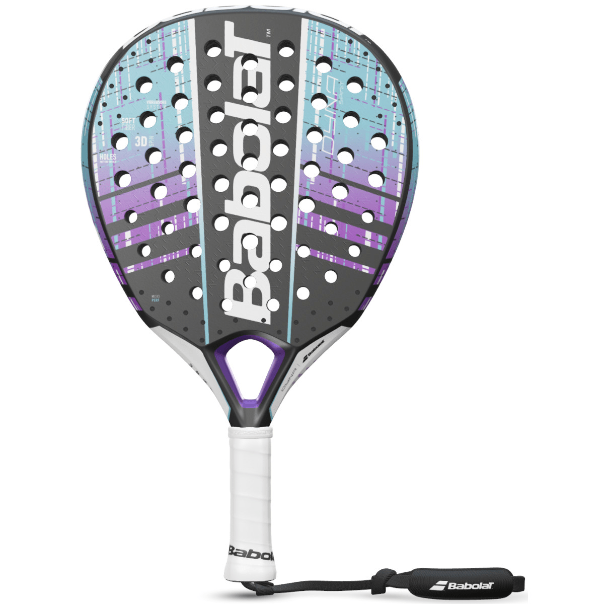 Babolat RAQUETTE PADEL BABOLAT DYNA SPIRIT ENERGY FEMME Bleu