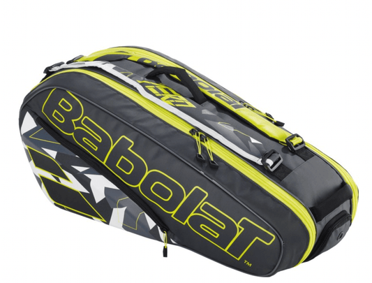 Babolat SAC DE TENNIS BABOLAT PURE AERO X6 gray / 6 raquettes