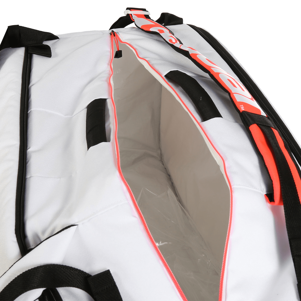 Babolat Backpack Pure Strike Sac à Dos Tennis Unisexe Blanc Rouge - Confort Et Style Sur Le Court
