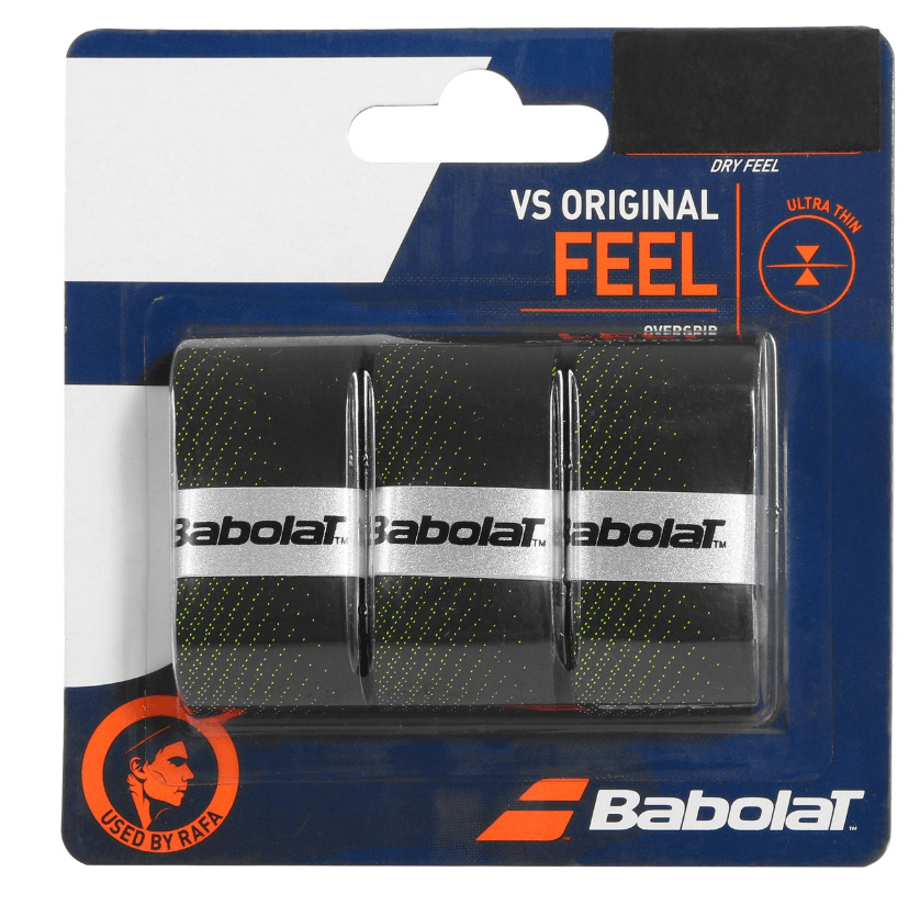 Babolat SURGRIPS BABOLAT VS ORIGINAL (PACK x3) black