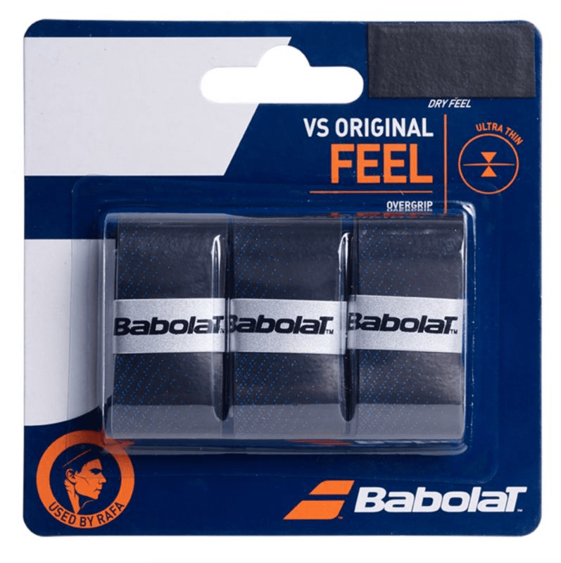 Babolat SURGRIPS BABOLAT VS ORIGINAL NOIR BLEU (x3) Noir/bleu