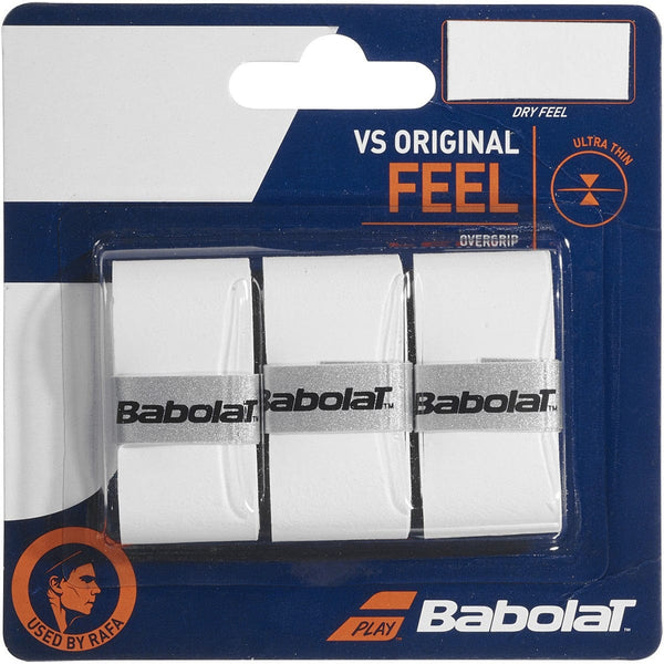 Babolat SURGRIPS BABOLAT VS ORIGINAL (PACK x3) white
