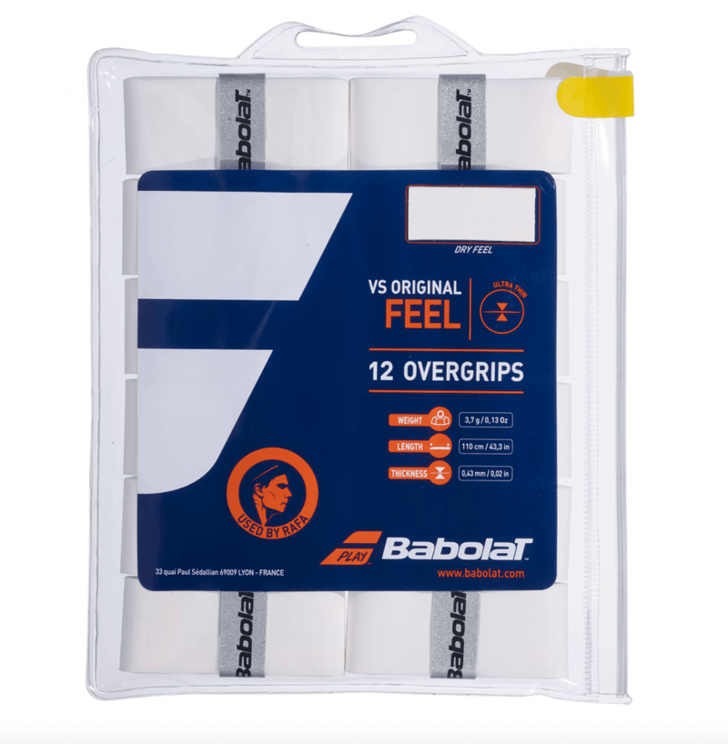 SURGRIPS BABOLAT VS ORIGINAL BLANC (x12)