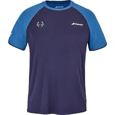 Babolat TSHIRT PADEL CREW NECK TEE LEBRON - Baritone blue