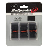 BULLPADEL SURGRIP COMFORT ET ABSORBANT NOIR X3 1