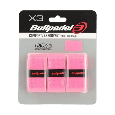 SURGRIPS BULLPADEL COMFORT ET ABSORBANT ROSE X3