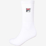 LOT 2 CHAUSSETTES FILA DE TENNIS BLANCHES 2