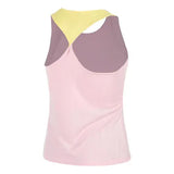 DÉBARDEUR FILA IVETTE TANK TOP FEMMES-ROSÉ, JAUNE LEMON 2