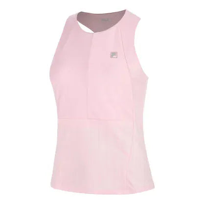 DÉBARDEUR FILA IVETTE TANK TOP FEMMES-ROSÉ, JAUNE LEMON