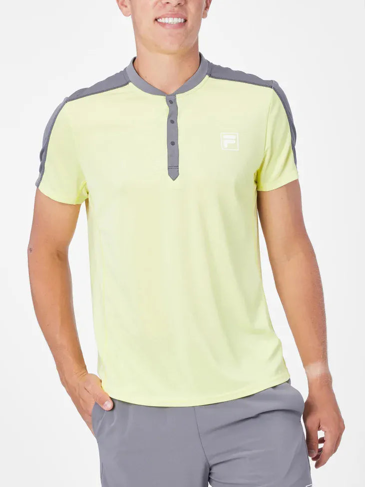 T-SHIRT HENLEY HOMME FILA PARIS TAAVI HENLEY