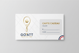 Carte cadeau GOATT Tennis 1