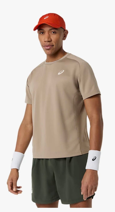 T-SHIRT ASICS GAME SS TOP MARRON