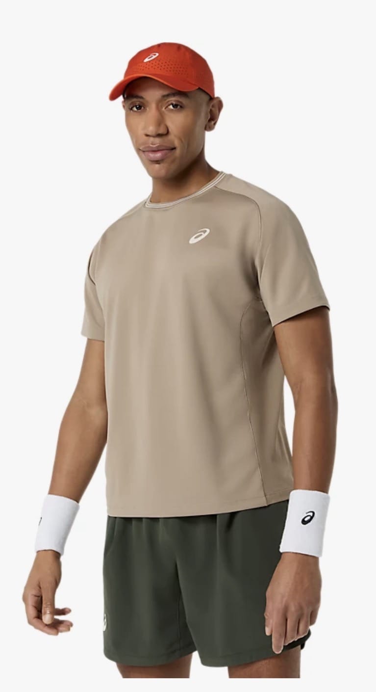 T-SHIRT ASICS GAME SS TOP MARRON